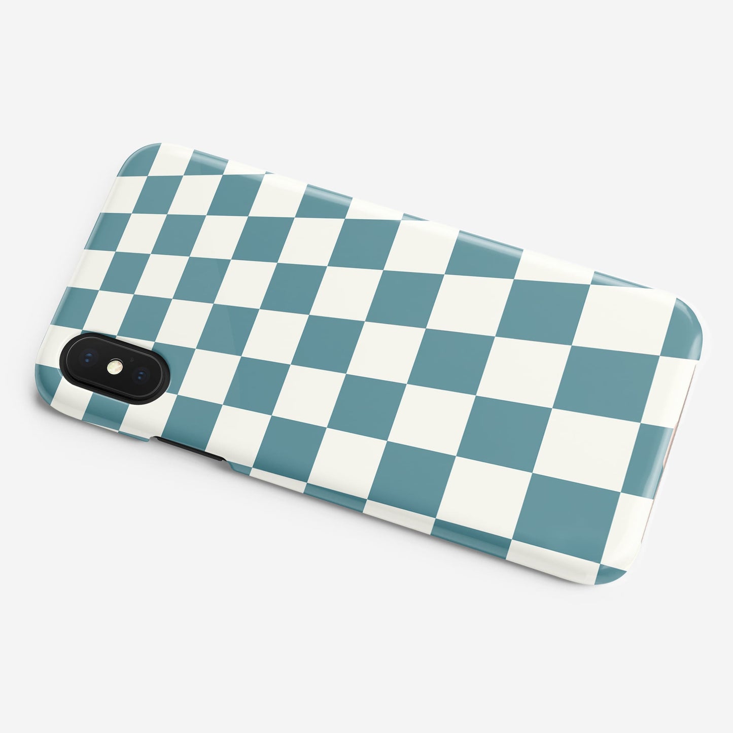 Blue Check Personalised Phone Case  Phone Case