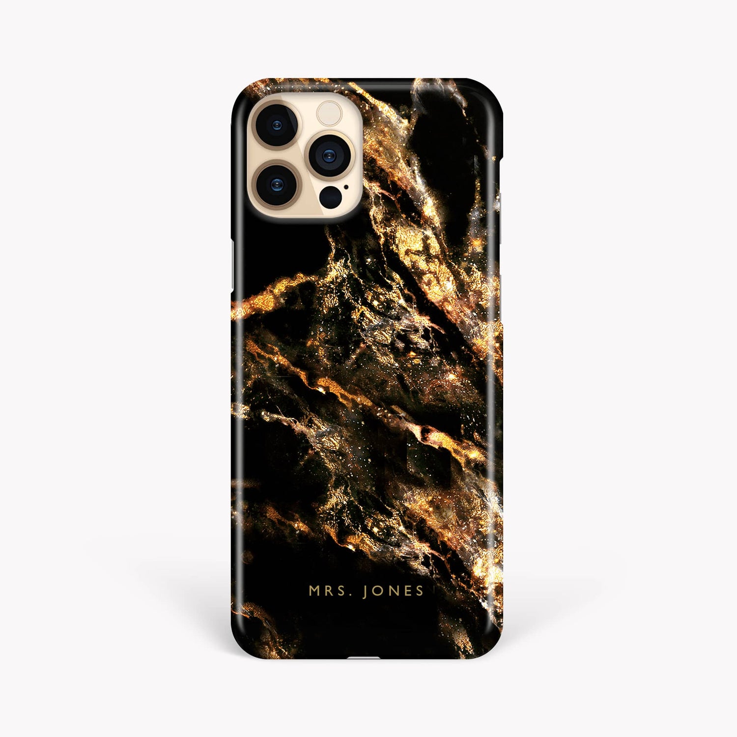 Black Gold Dust Marble Phone Case  Phone Case