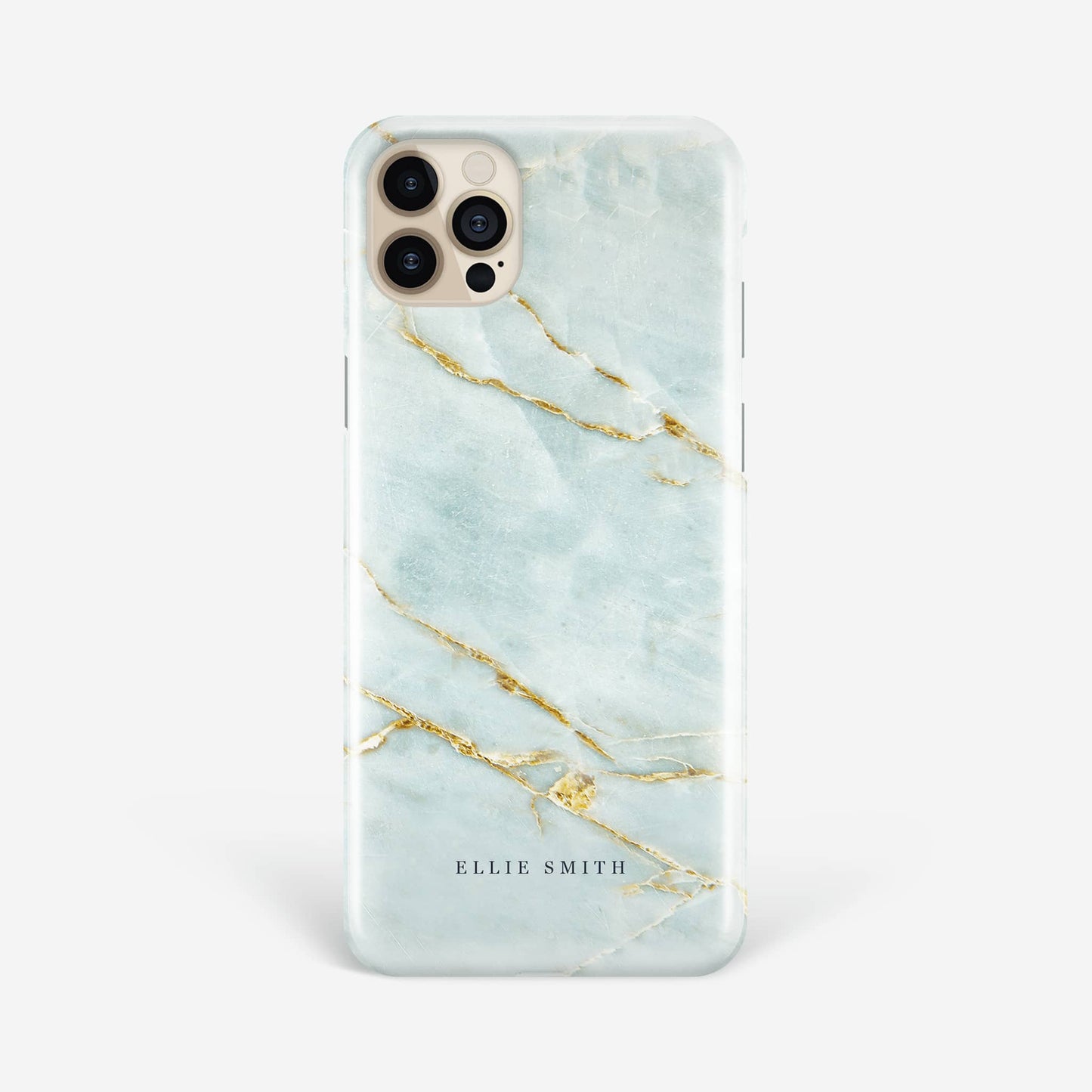 Blue and Gold Marble Phone Case iPhone 13 Phone Case