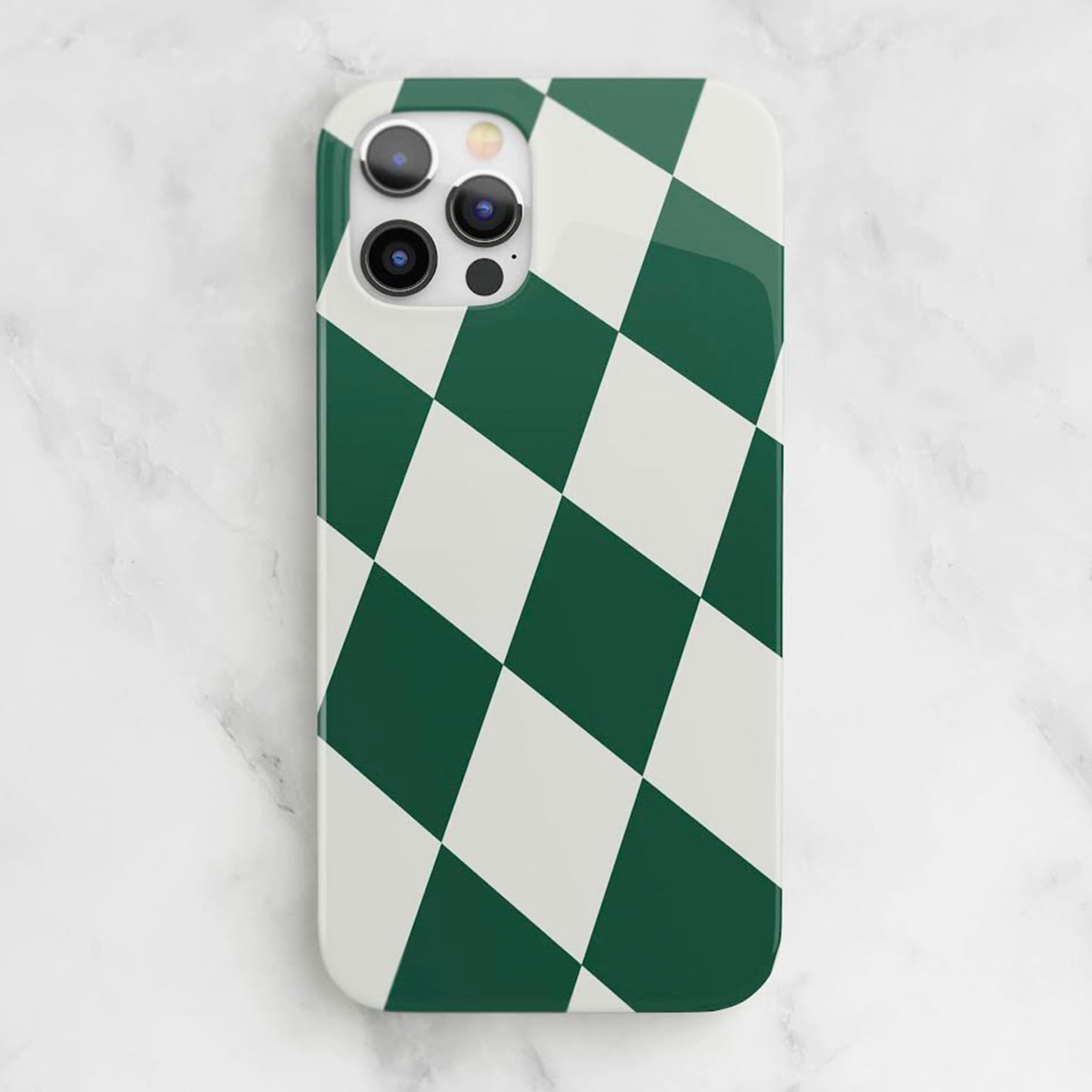 Green Checkerboard Phone Case  Phone Case