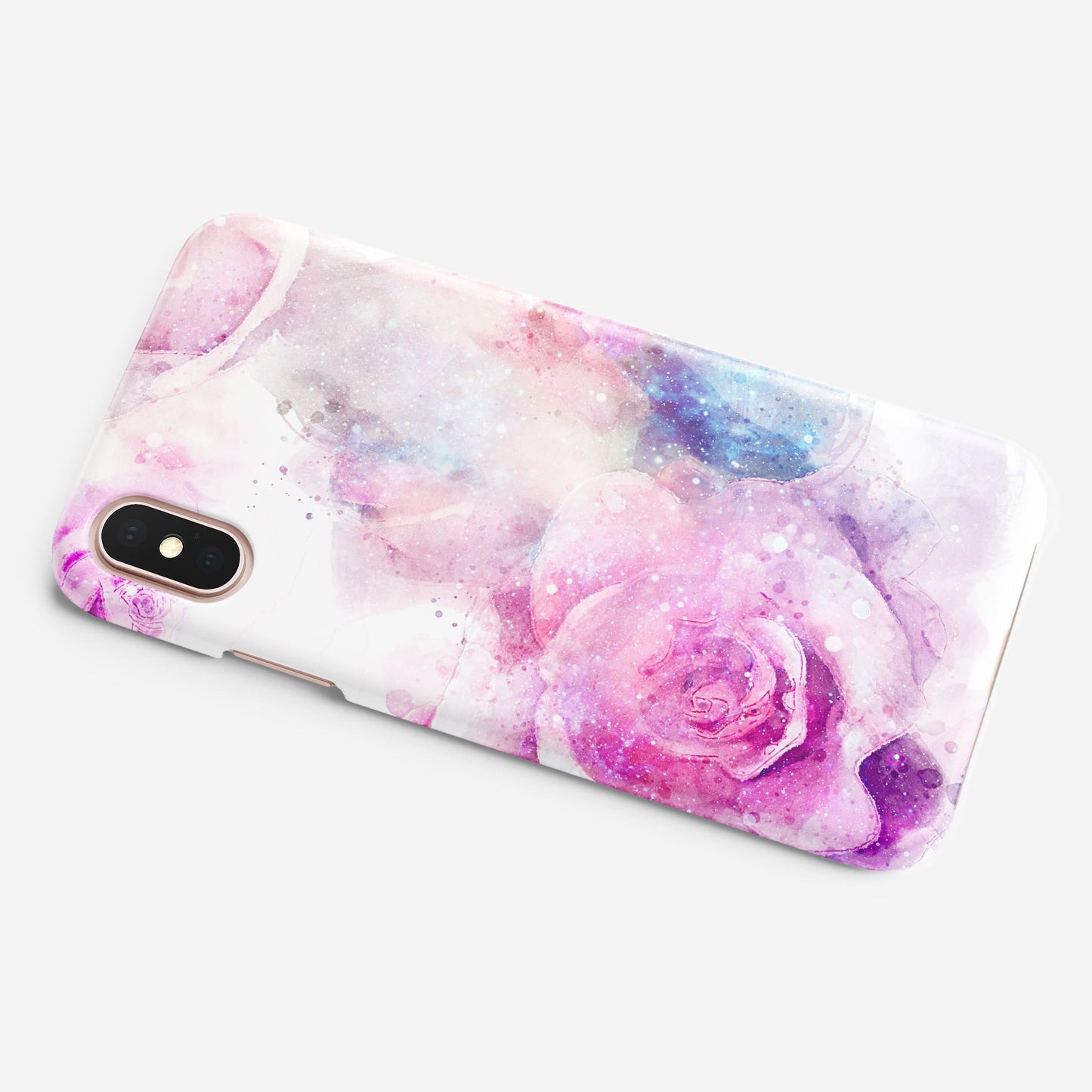 Cosmic Floral Print Personalised Phone Case iPhone Xr Phone Case