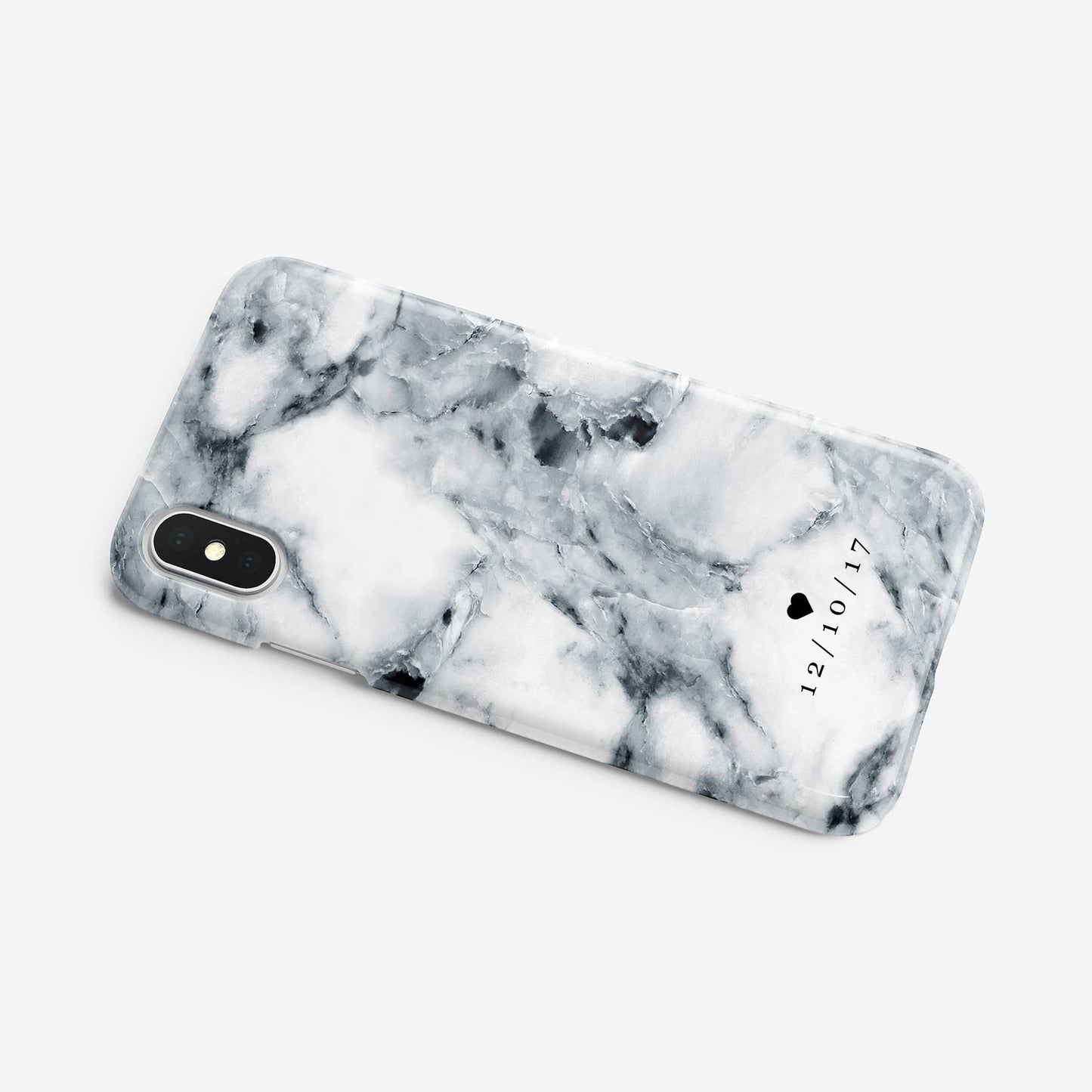 Dark Grey Marble Personalised Phone Case  Phone Case