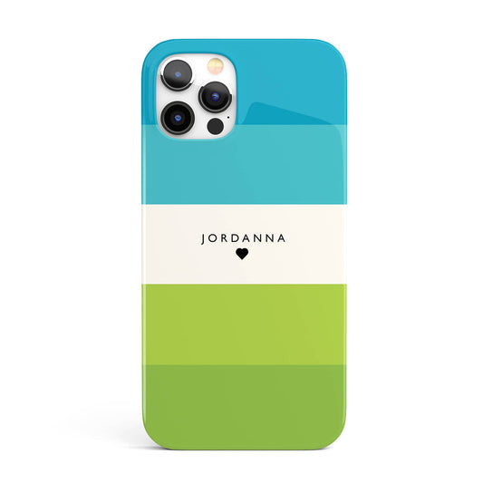 Summer Stripes Phone Case iPhone 13 Phone Case