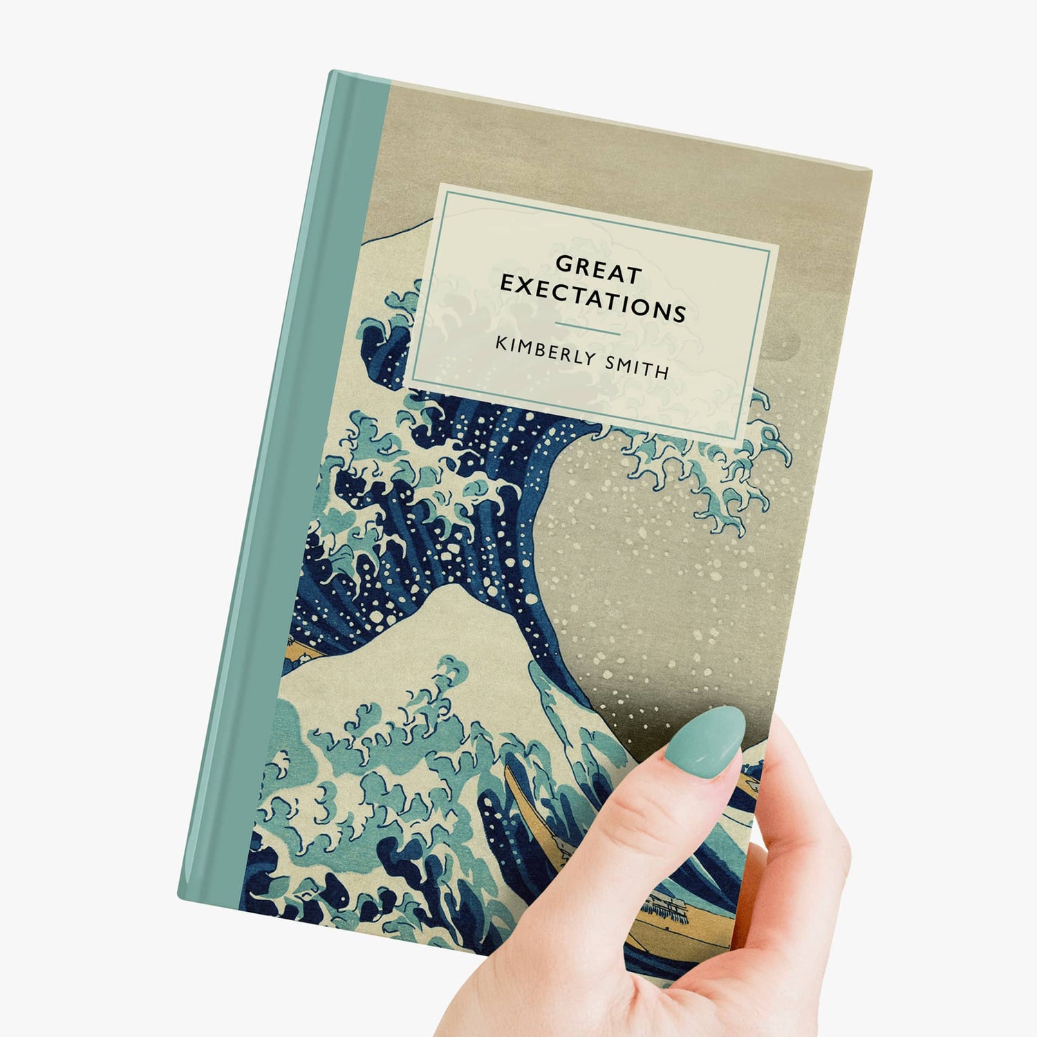 Great Wave Hokusai Notebook Personalised Journal Lined/Ruled Journal