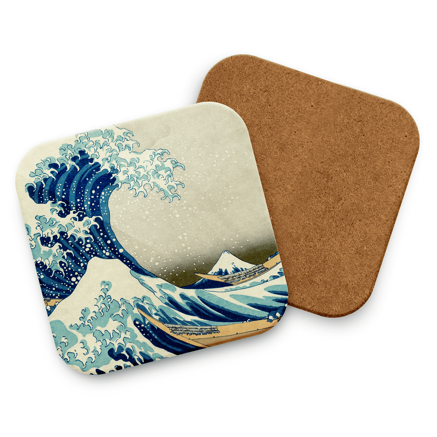 Great Wave Hokusai Personalised Coffee Coaster  Coaster