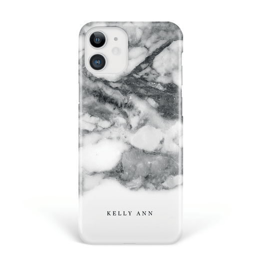 Grey Glacial Marble Phone Case  Phone Case