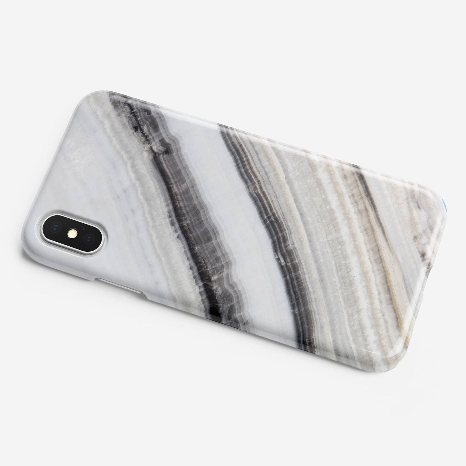 Neutral Marble Print Phone Case iPhone Xr Phone Case