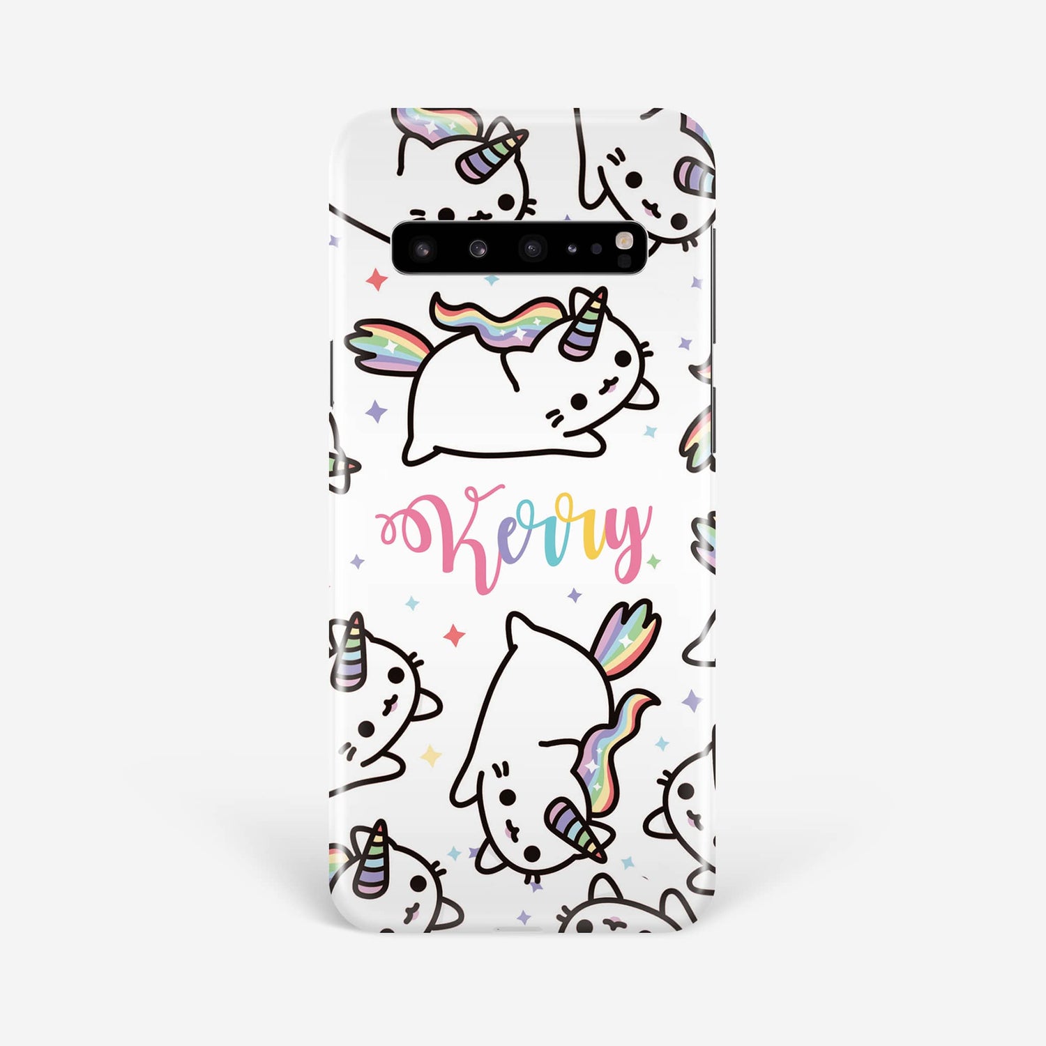 Personalised Caticorn Cat Unicorn Phone Case Samsung Galaxy S10 Phone Case