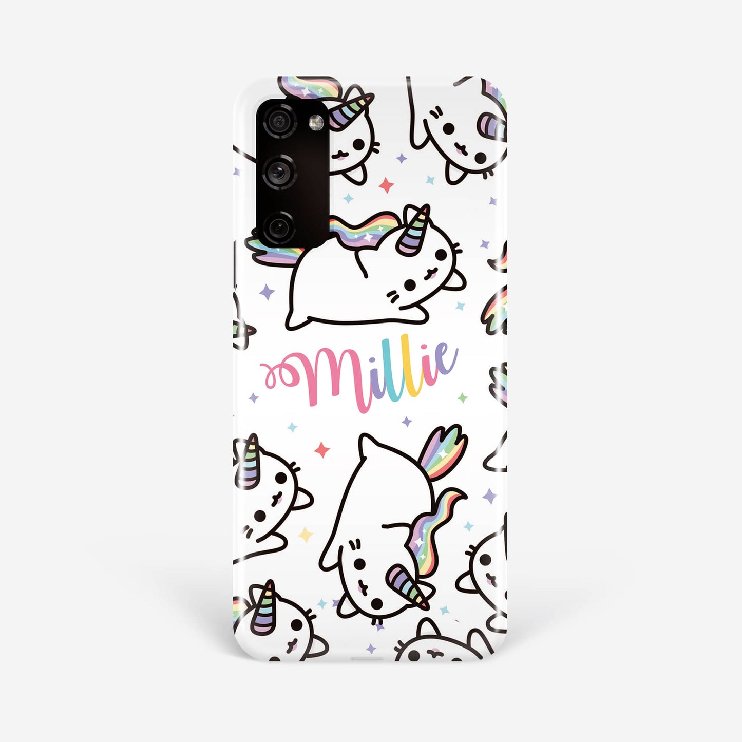 Personalised Caticorn Cat Unicorn Phone Case Samsung Galaxy S20 Phone Case