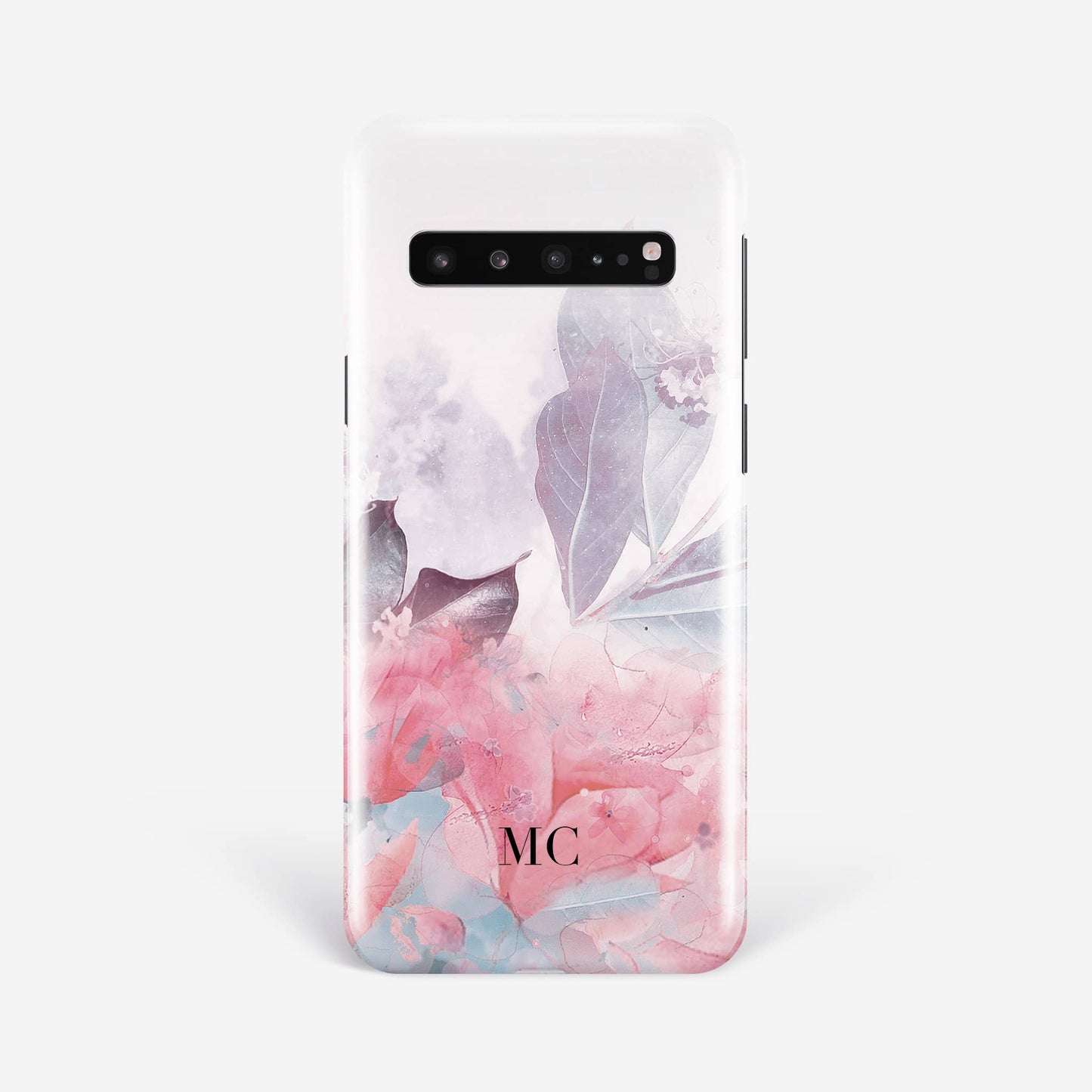 Personalised Floral Phone Case Samsung Galaxy S10 Phone Case