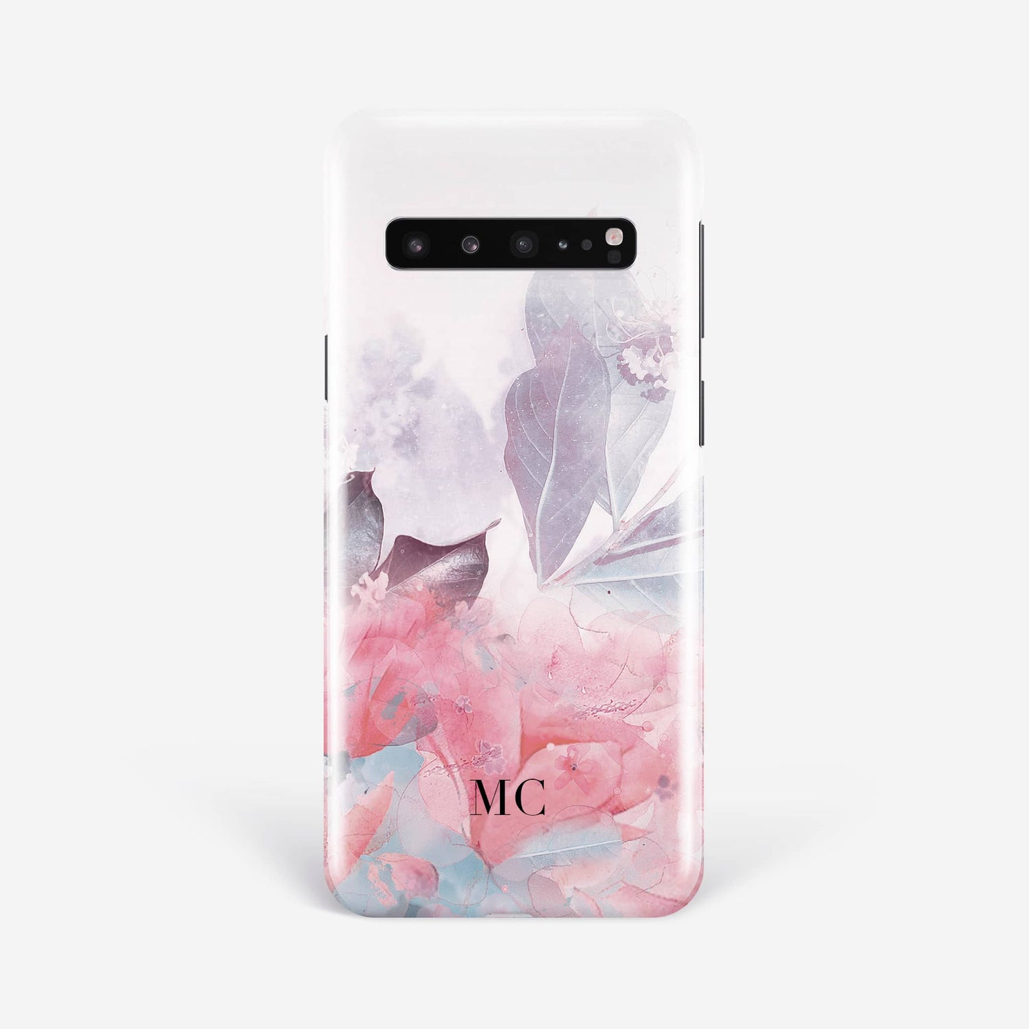 Personalised Floral Phone Case Samsung Galaxy S10 Phone Case