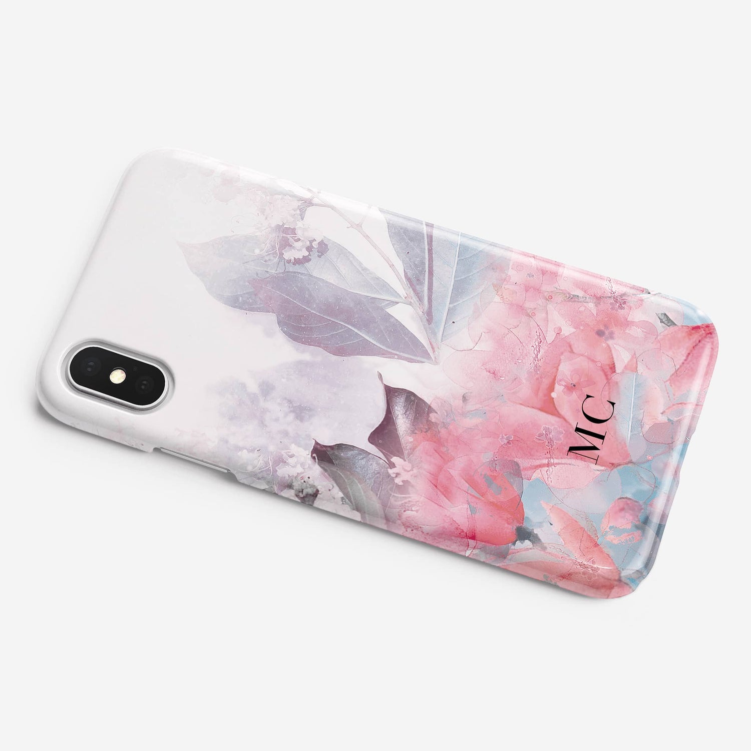 Personalised Floral Phone Case iPhone Xr Phone Case