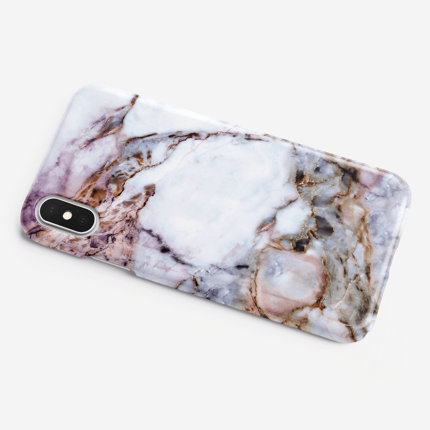 Personalised Name and Heart Marble Phone Case  Phone Case