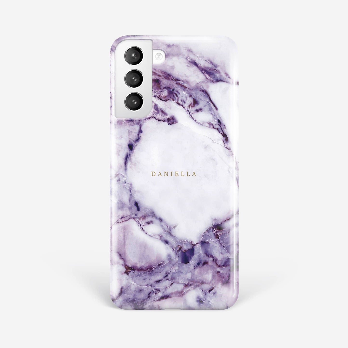 Purple Marble Phone Case Samsung Galaxy S22 Phone Case