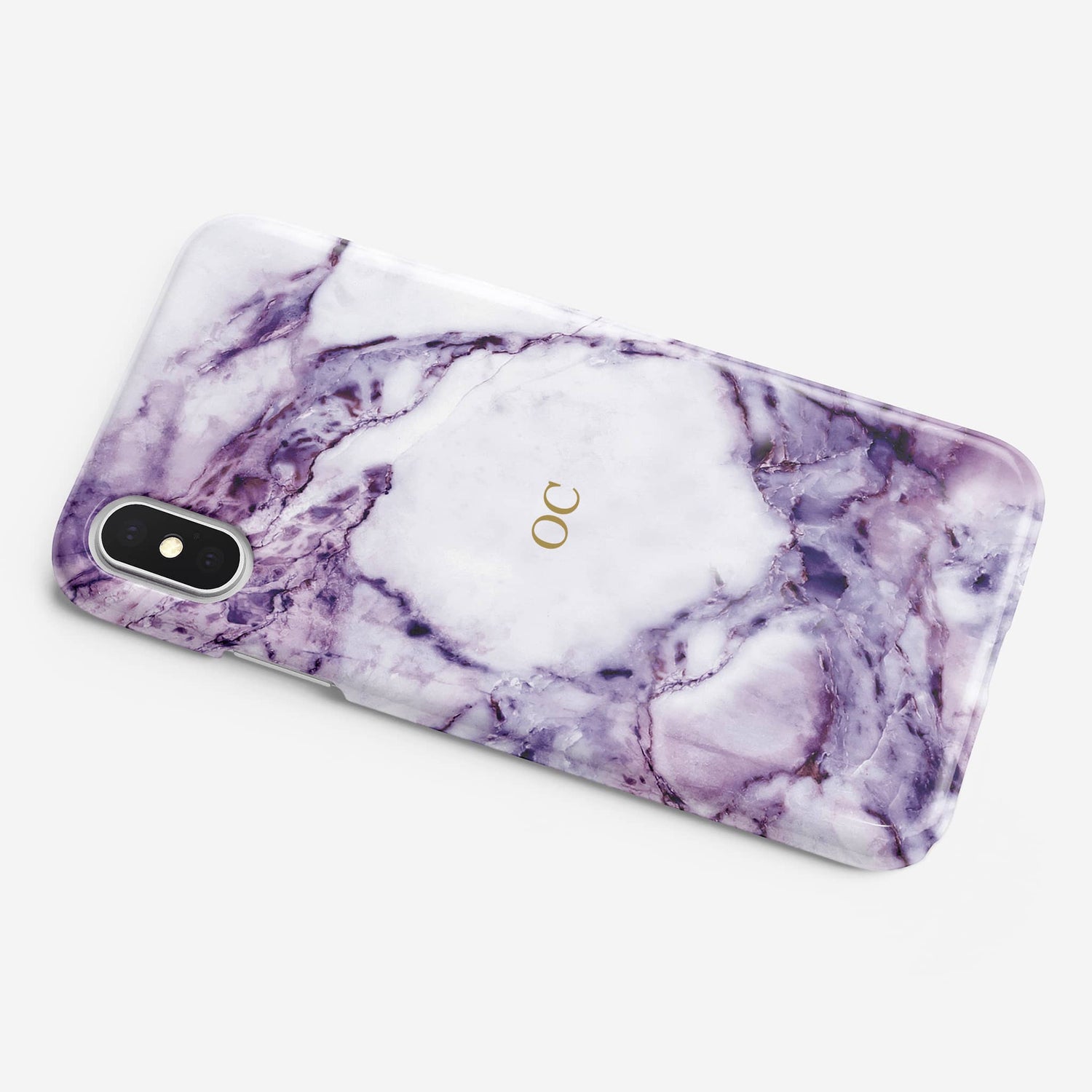 Purple Marble Phone Case iPhone Xr Phone Case