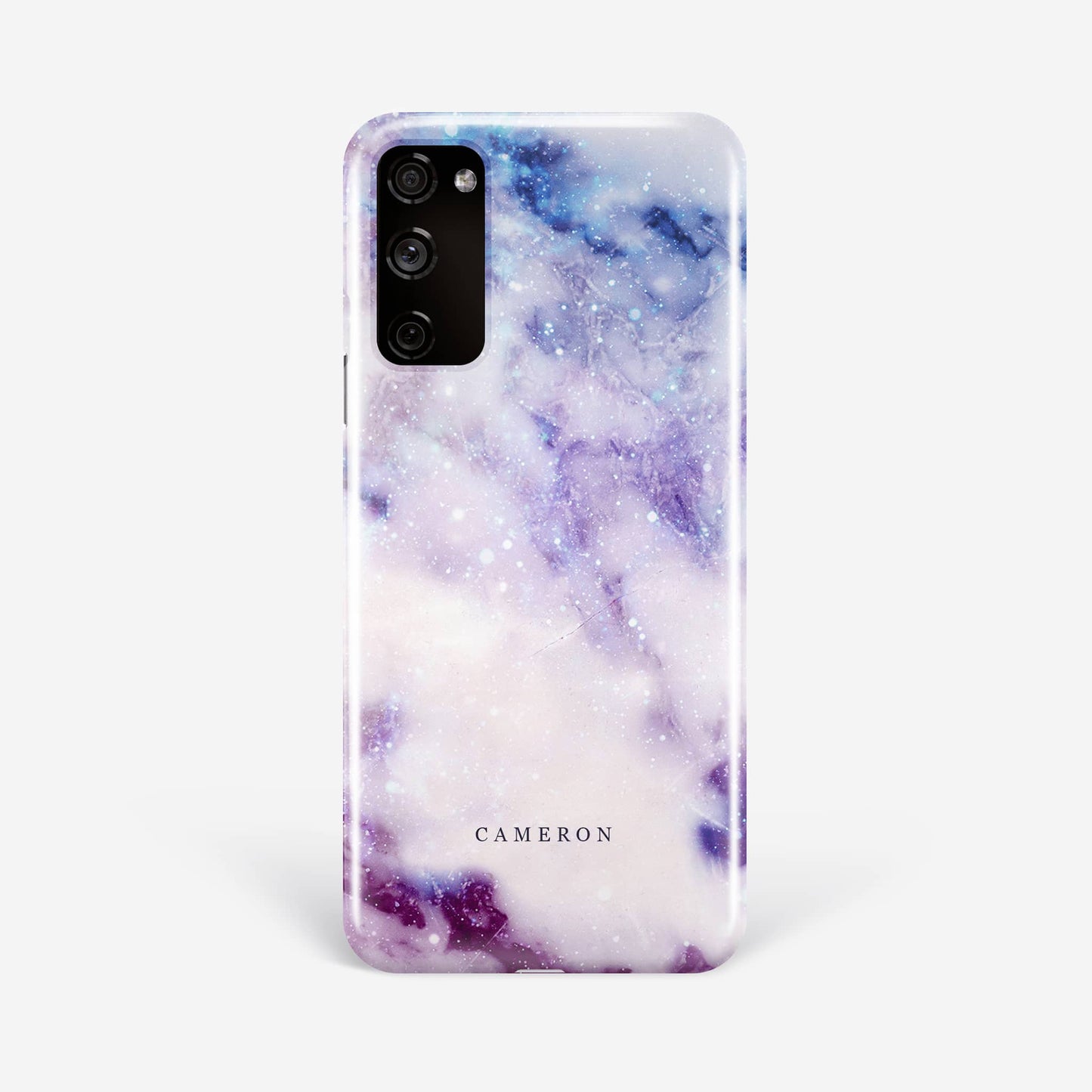 Purple Storm Marble Phone Case Samsung Galaxy S20 Phone Case