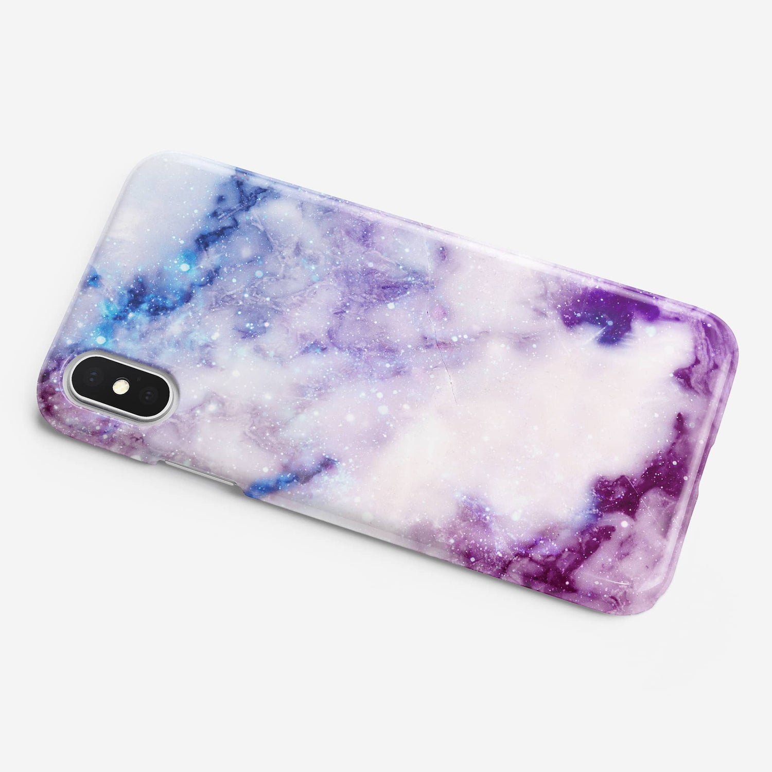 Purple Storm Marble Phone Case iPhone Xr Phone Case