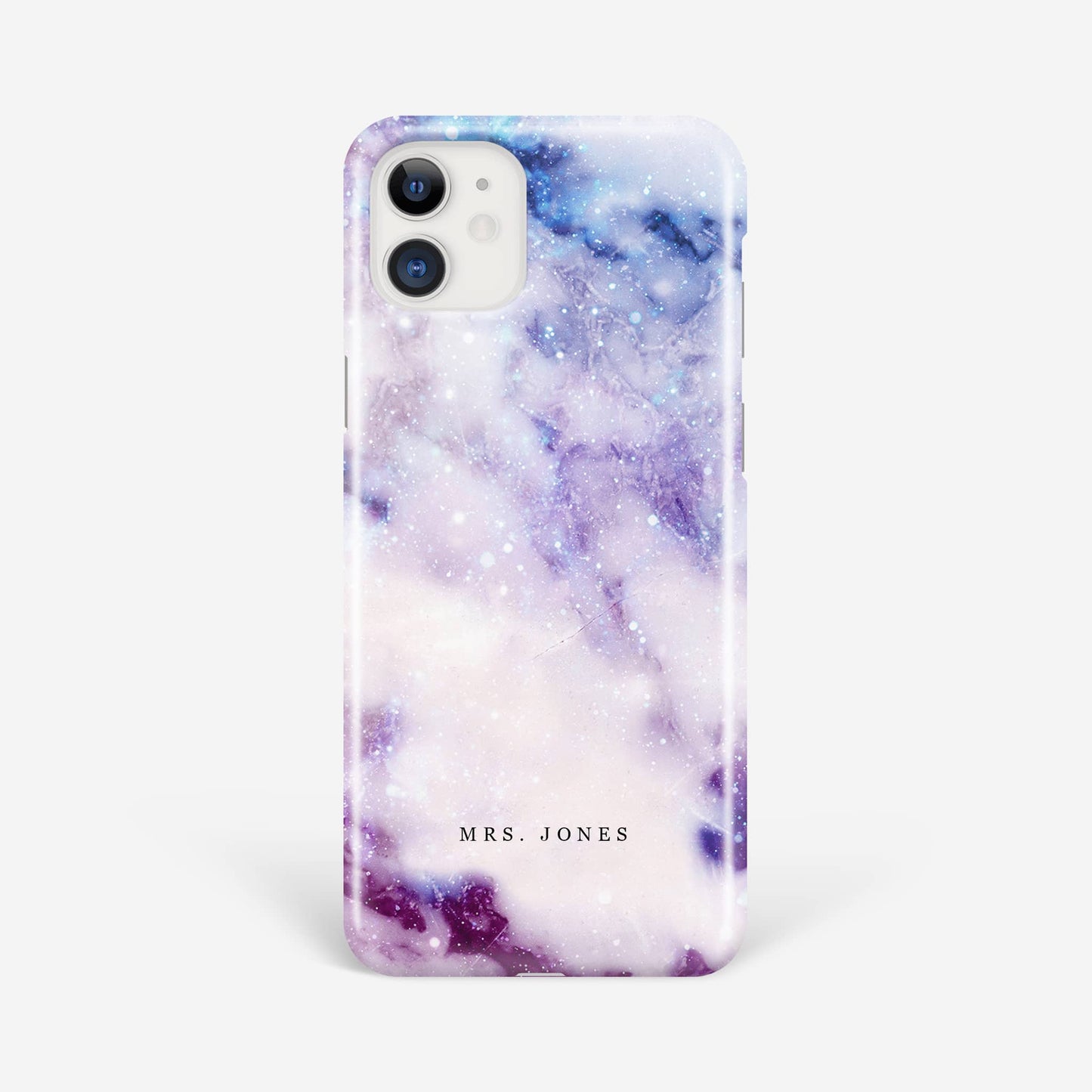 Purple Storm Marble Phone Case iPhone 11 Phone Case