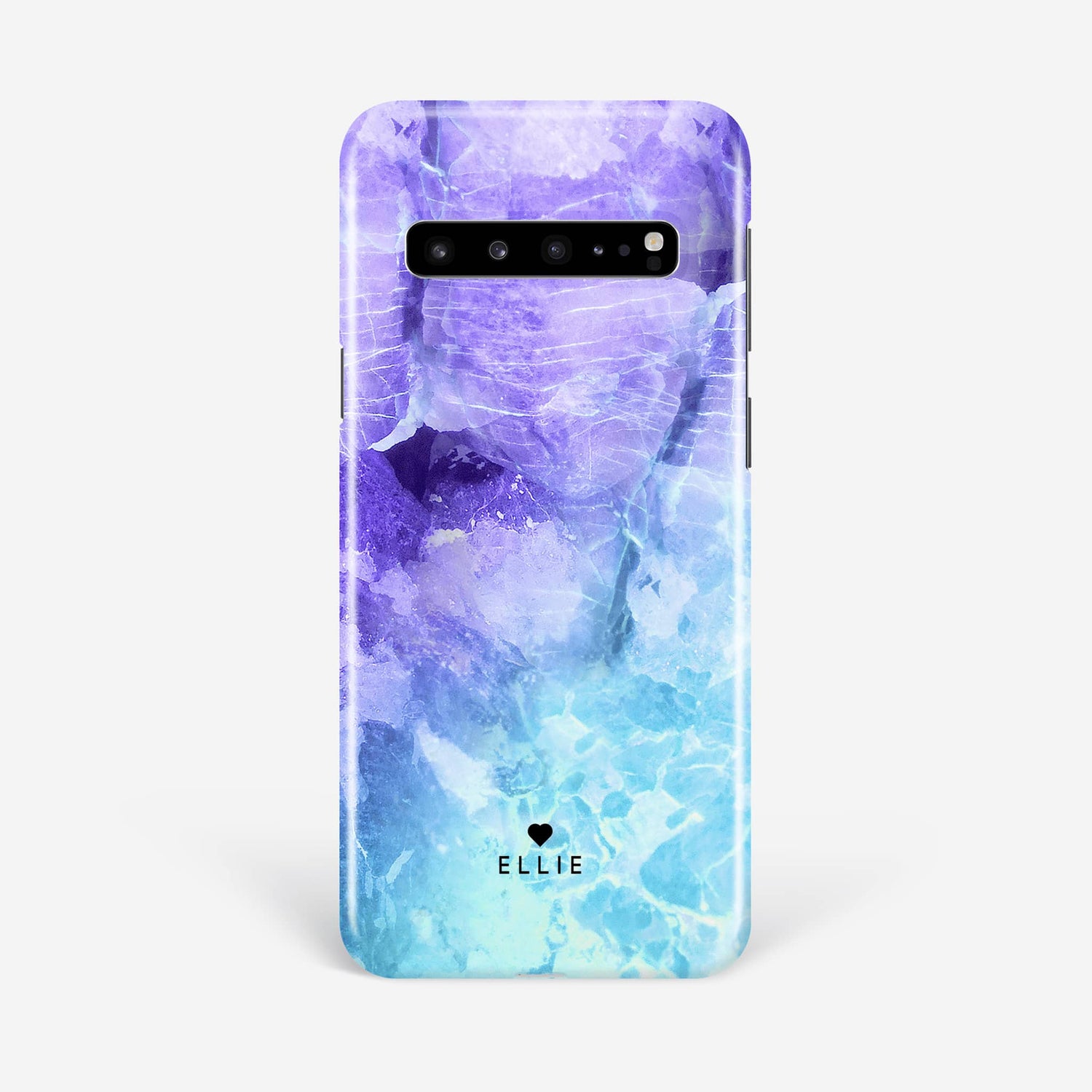 Purple and Blue Personalised Gift Phone Case Samsung Galaxy S10 Phone Case