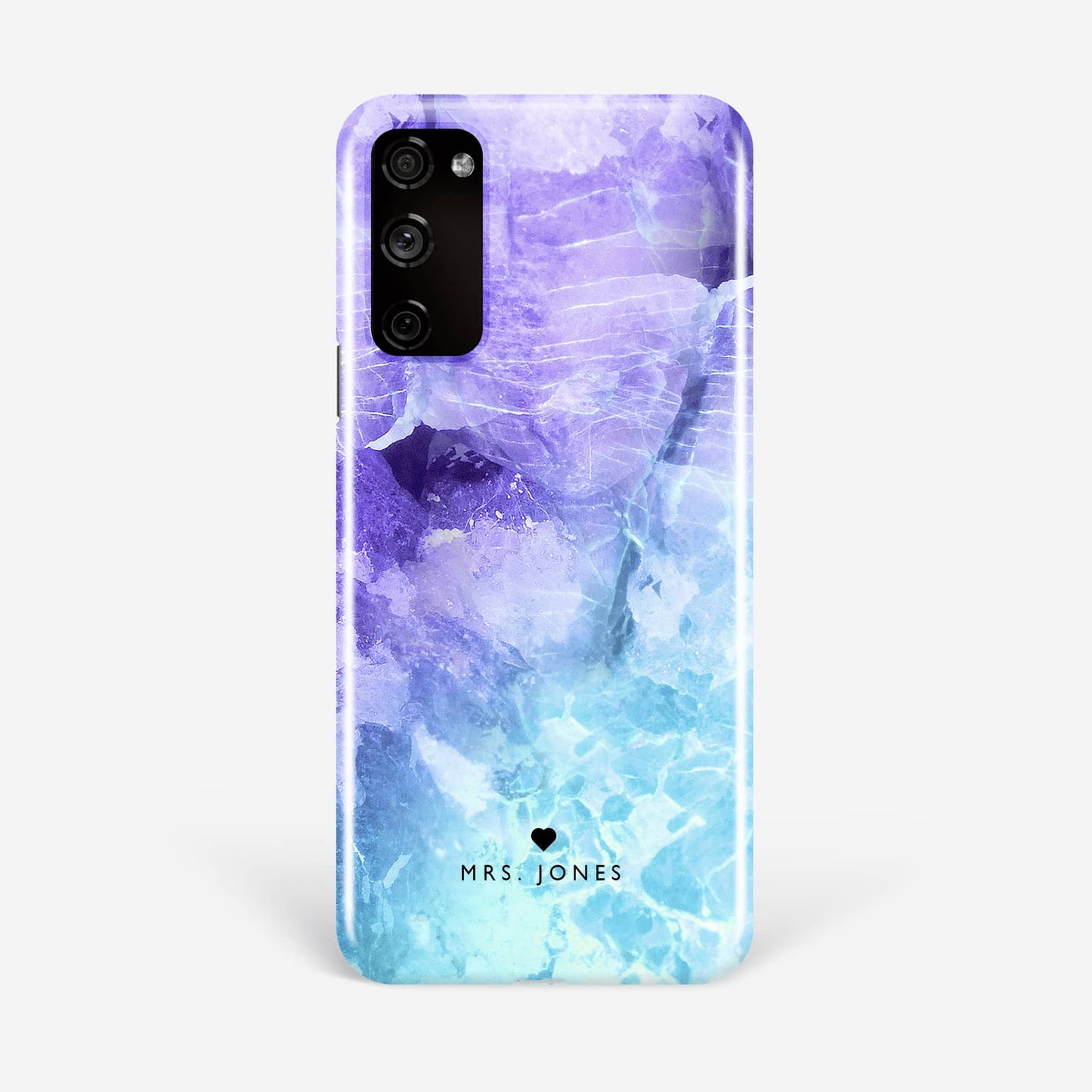 Purple and Blue Personalised Gift Phone Case Samsung Galaxy S20 Phone Case