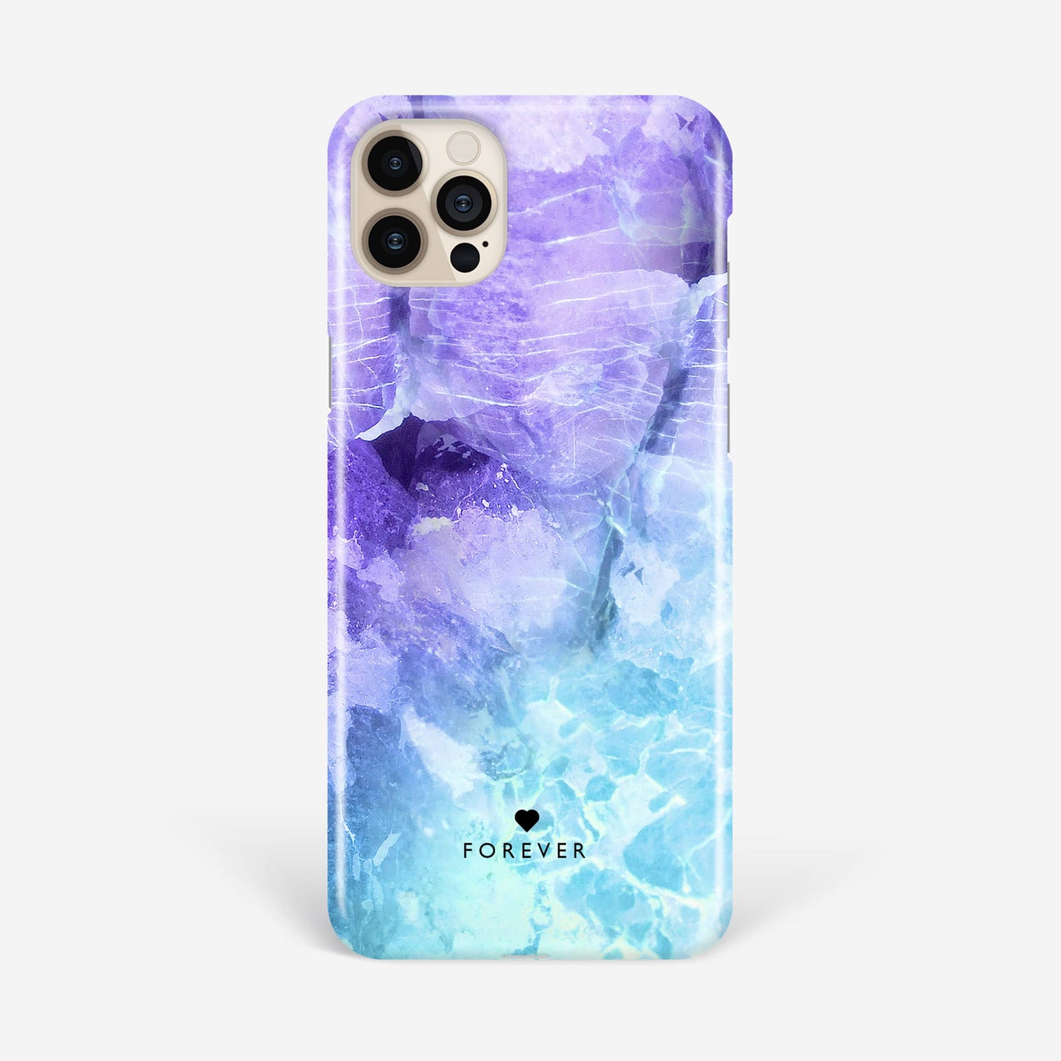 Purple and Blue Personalised Gift Phone Case iPhone 13 Phone Case