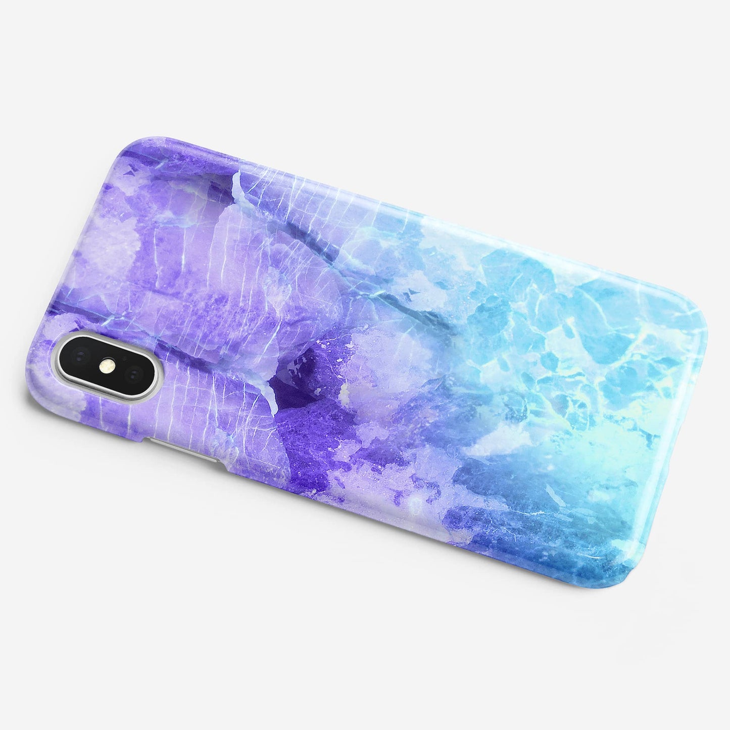 Purple and Blue Personalised Gift Phone Case iPhone Xr Phone Case