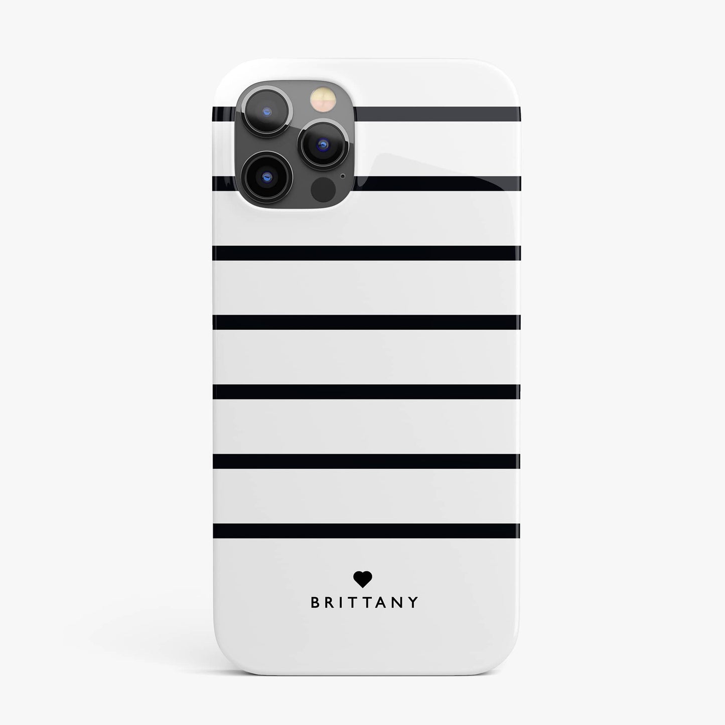 Personalised Black Stripe Phone Case  Phone Case