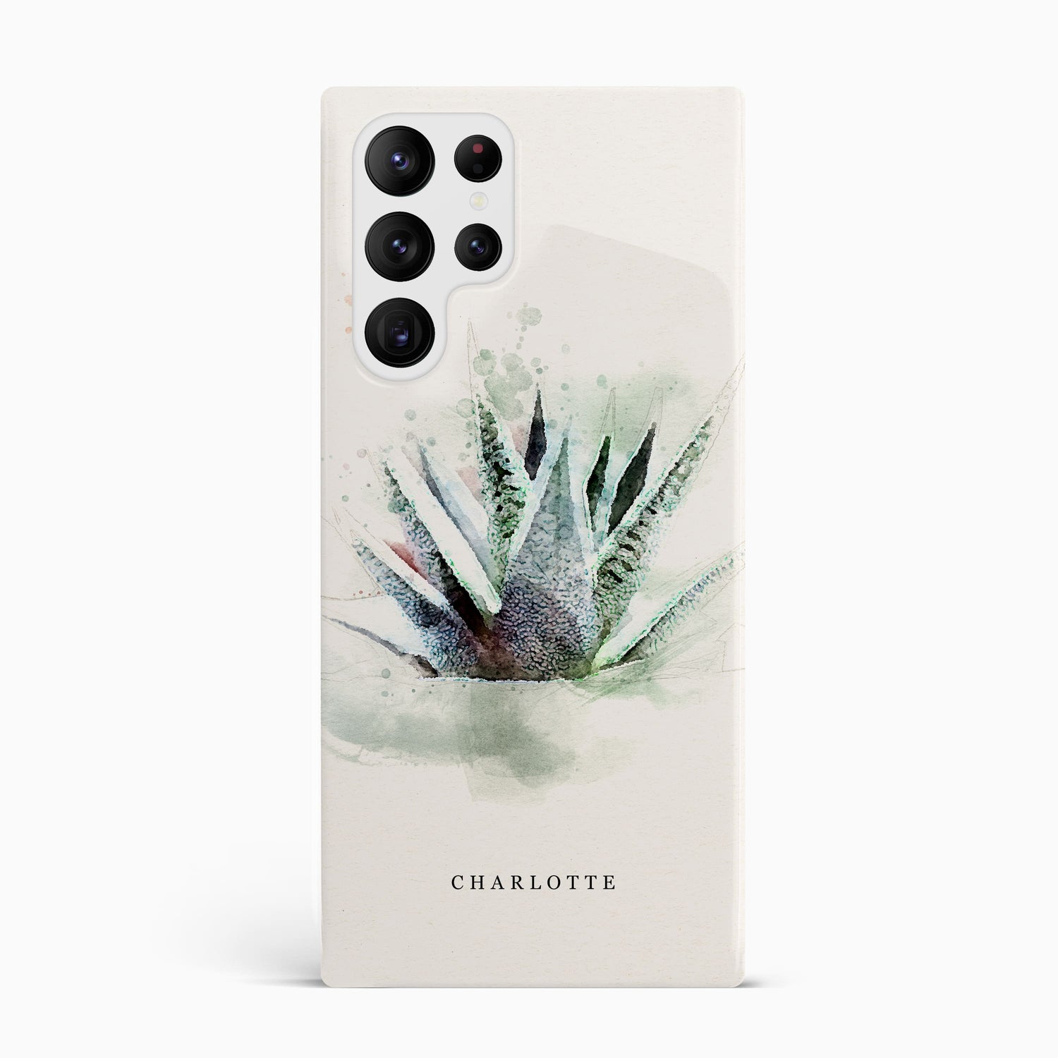 Personalised Succulent Phone Case Samsung Galaxy S22 Ultra Phone Case