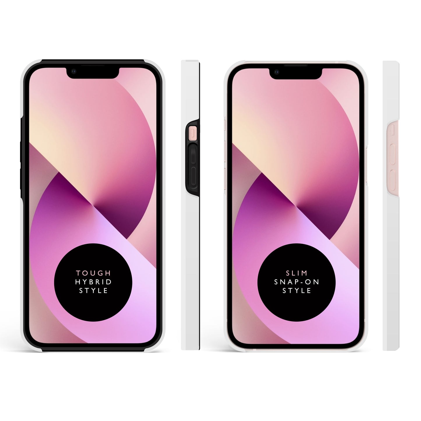 Light Blue and Pink Leopard Print Custom Phone Case  Phone Case