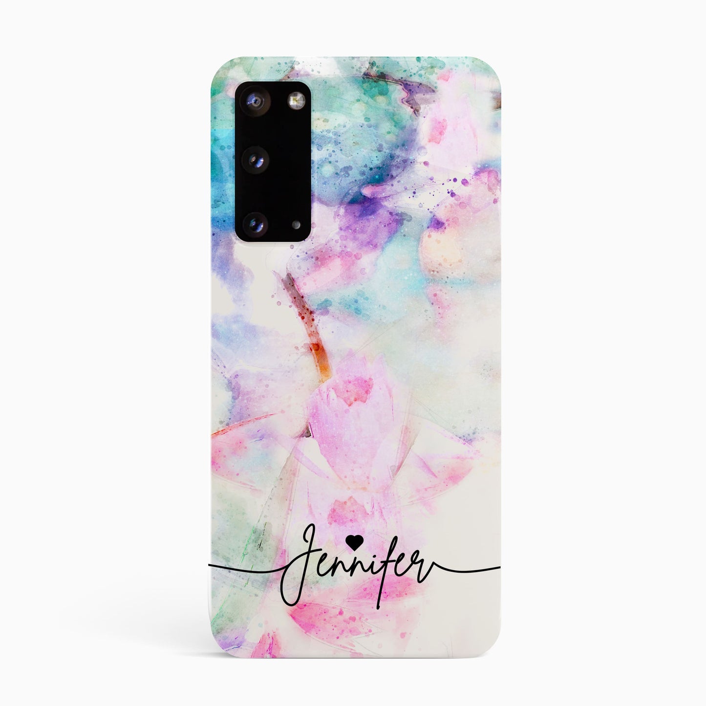 Pastel Watercolour Marble Custom Phone Case Samsung Galaxy S20 Phone Case