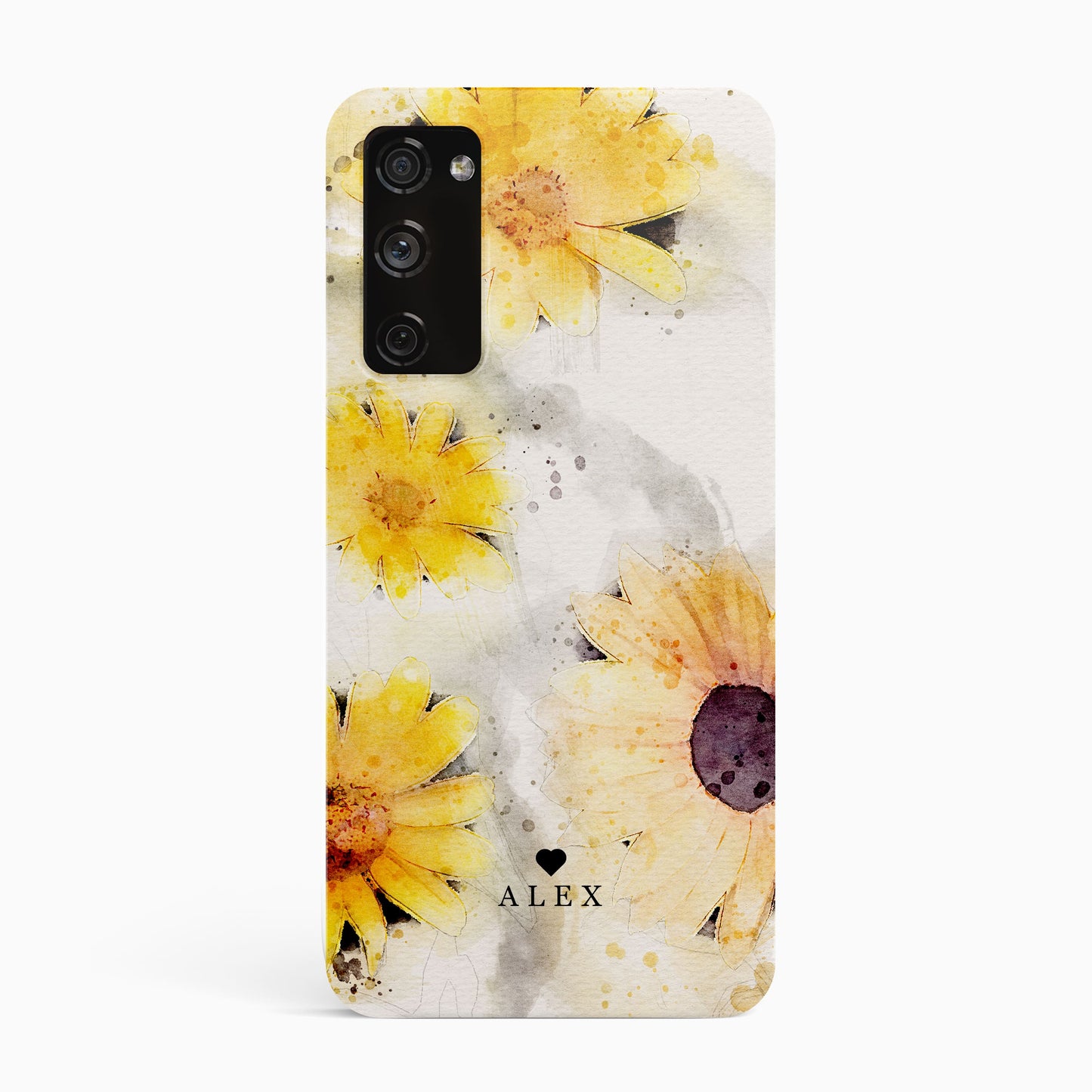 Personalised Sunflowers Phone Case Samsung Galaxy S20 Phone Case
