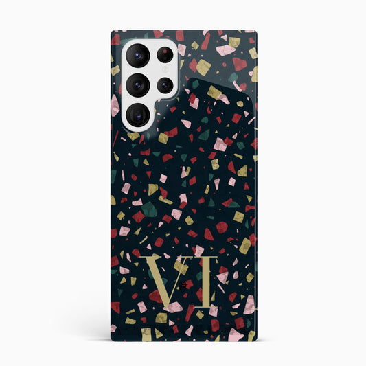 Personalised Winter Terrazzo Phone Case Phone Case