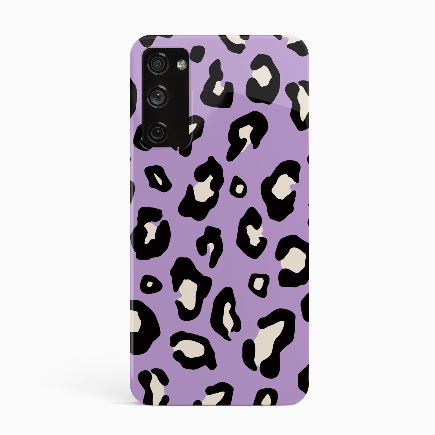Lavender Purple Leopard Print Pattern Phone Case Samsung Galaxy S20 Phone Case