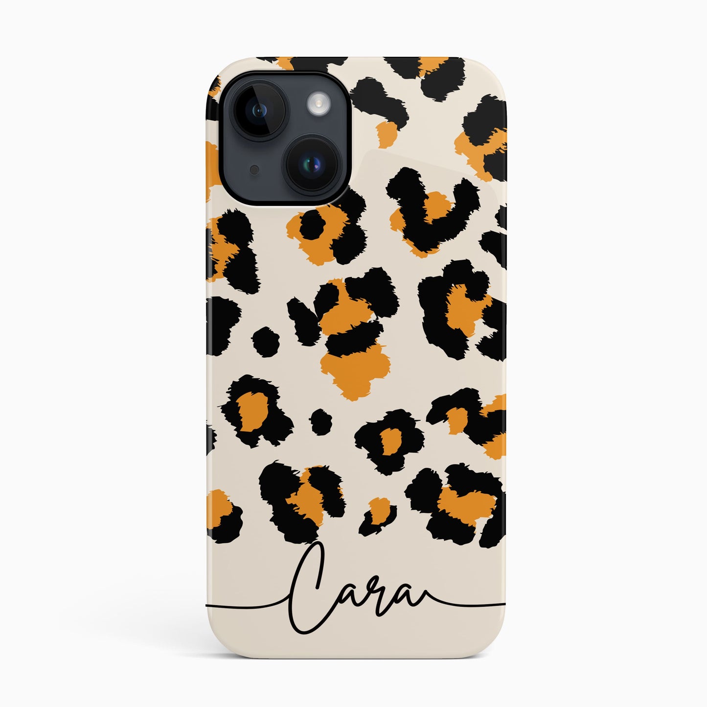 Orange Cream Custom Leopard Print Phone Case  Phone Case