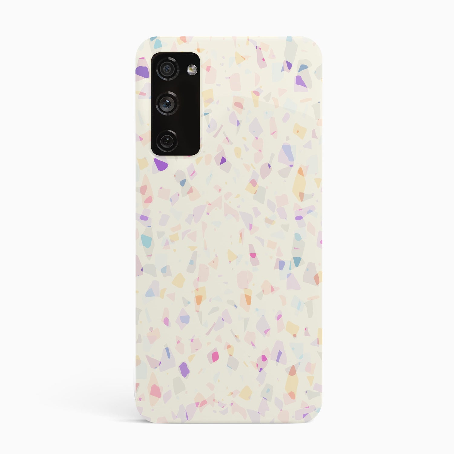 Pastel Rainbow Terrazzo Print Phone Case Samsung Galaxy S20 Phone Case