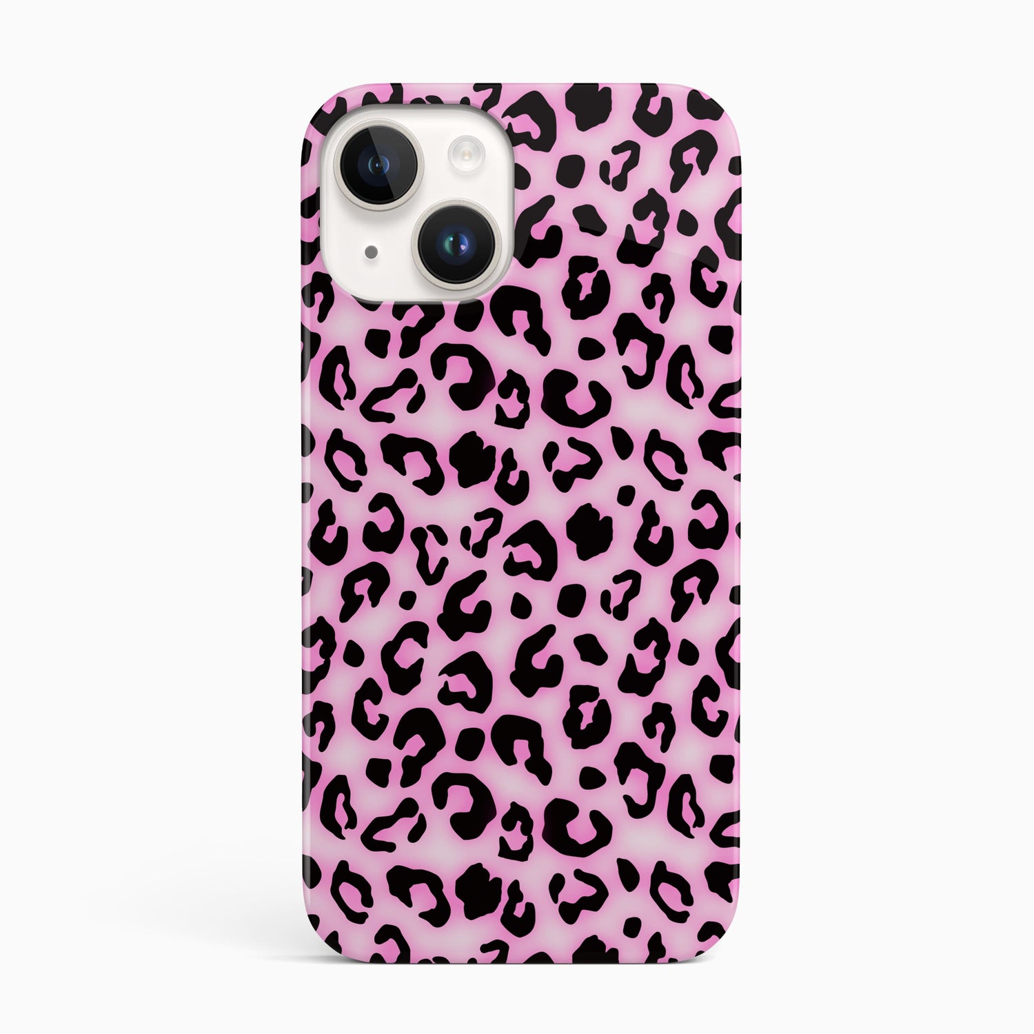 Pink Blush Leopard Print Phone Case iPhone 14 Phone Case