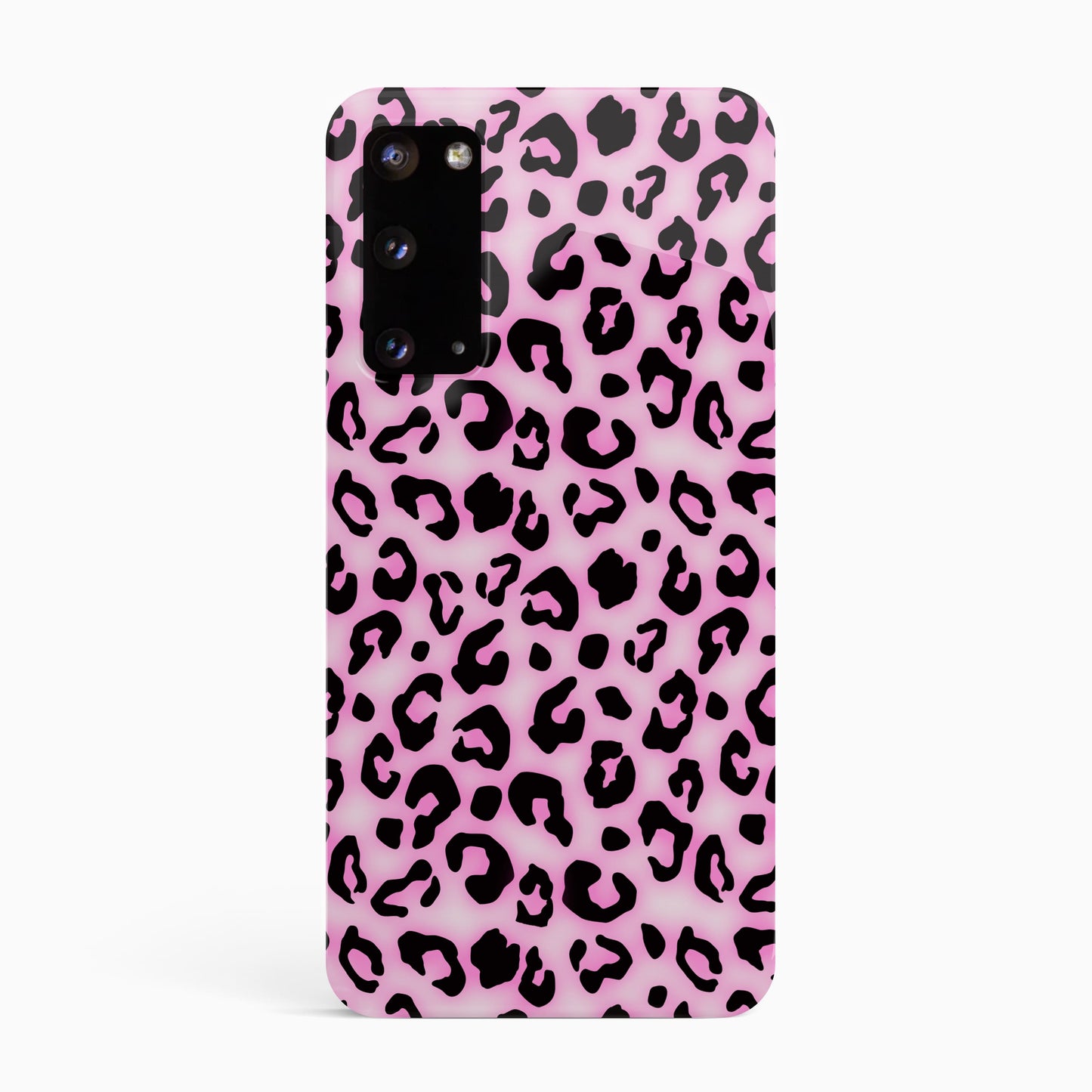 Pink Blush Leopard Print Phone Case Samsung Galaxy S20 Phone Case