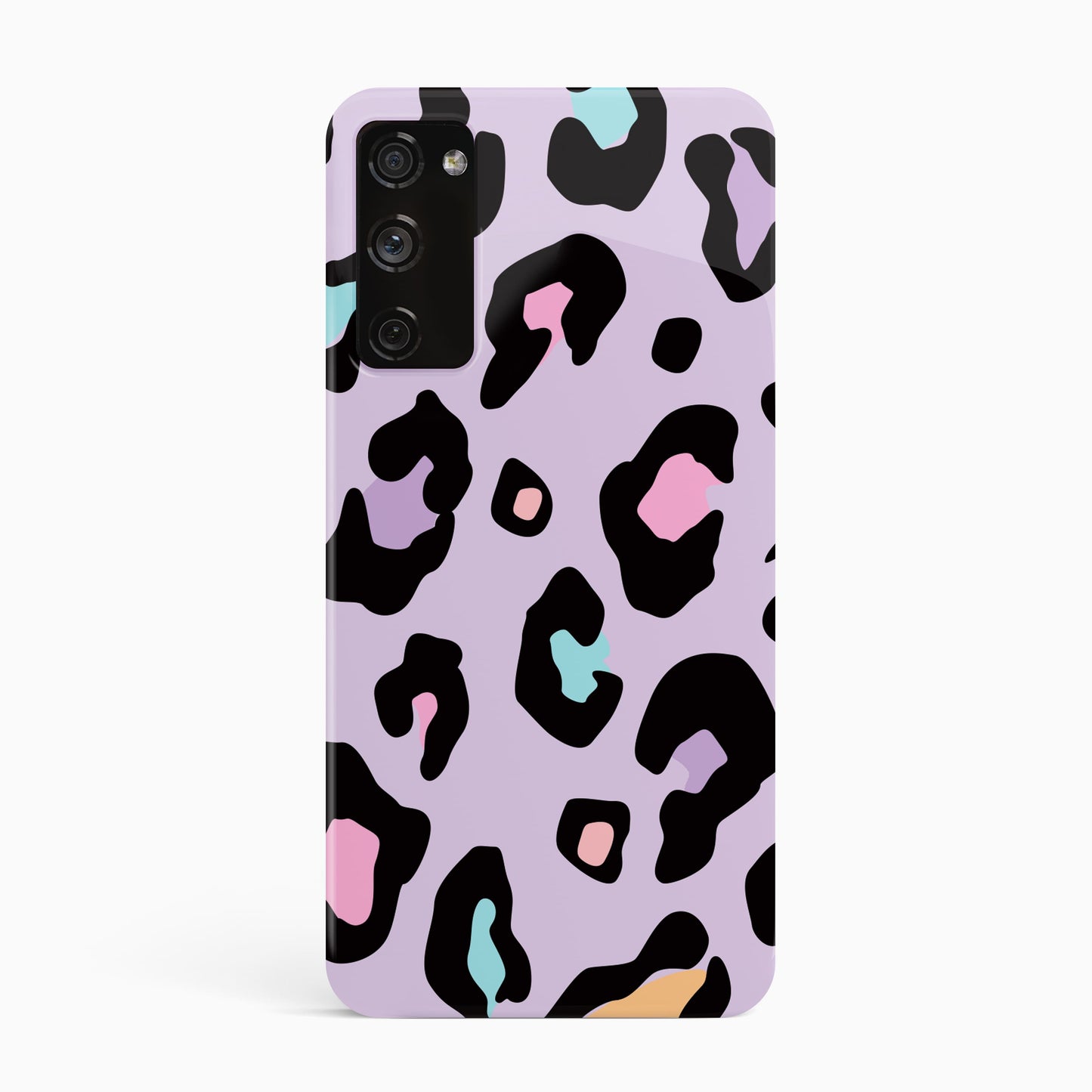 Purple Multicolour Leopard Print Phone Case Samsung Galaxy S20 Phone Case